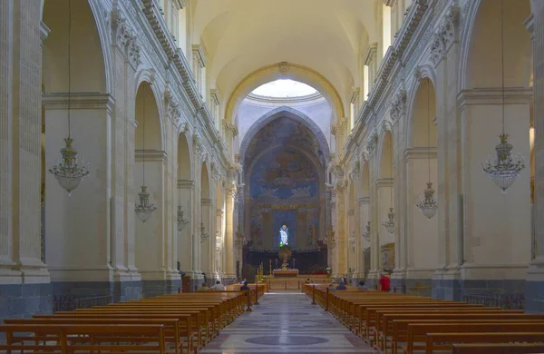 Itálie Italia Sicílie Catania Centrum Katedrála Catania Sant Agata Katedrála — Stock fotografie