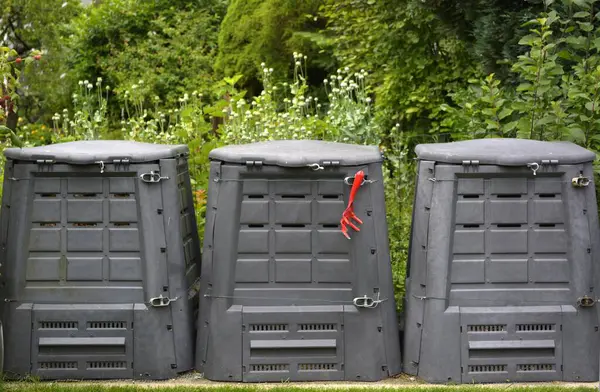 Composters Garden — Stock Photo, Image
