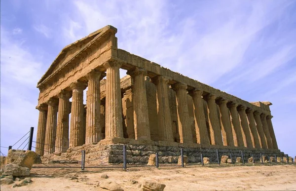 Beautiful Ancient Historical Concordia Temple — Stock Photo, Image