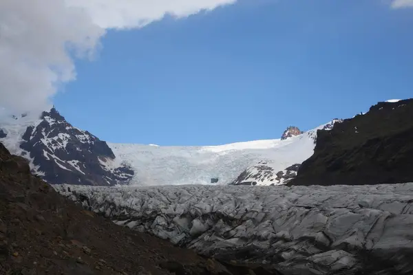 冰岛的斯卡夫塔费尔冰川 — 图库照片