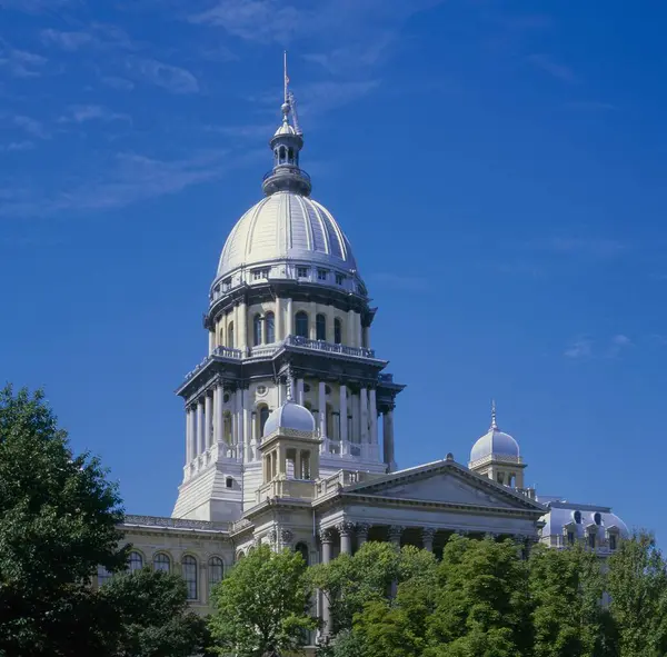 Usa Illinois Springfield Capital State Capitol North America — Stock Photo, Image