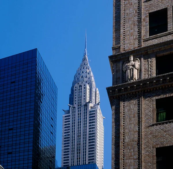 Usa New York New York Nyc Chrysler Building 42Esima Strada — Foto Stock