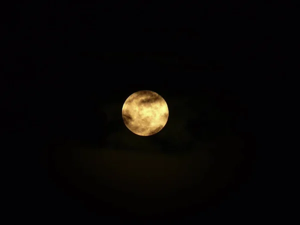 Pełnia Księżyca Nocy — Zdjęcie stockowe
