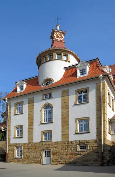 Miasto Bretten Johann Peter Hebel Szkoła — Zdjęcie stockowe
