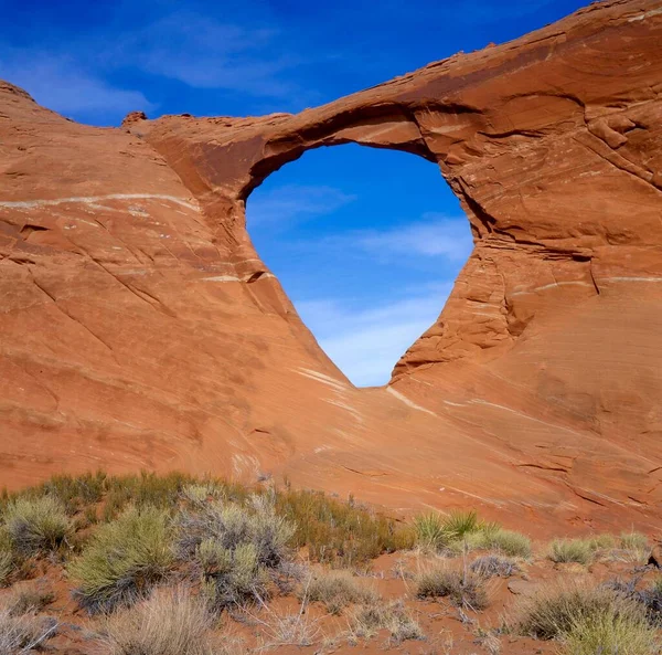 Арка Хоуп Вблизи Чинле Резервация Навахо Аризона Сша Северная Америка — стоковое фото