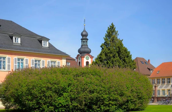 Schwetzingen Wiosną Pałac Ogrodzie Pałacowym — Zdjęcie stockowe