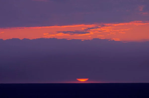 Italia Emilia Romagna Adriatic Sea Cervia Pinerella Sunrise — Stock Photo, Image