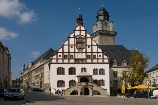 Old City Hall Plauen — Stock Photo, Image