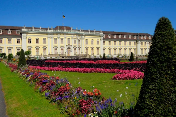 Ludwigsburg Rezydencja Kwitnącym Okresie Baroku — Zdjęcie stockowe