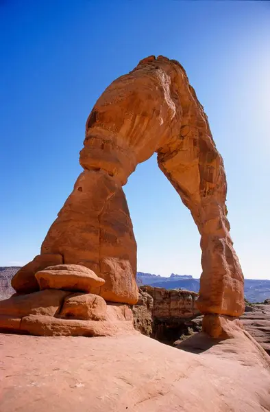 Arches National Park Delicate Arch 북아메리카 — 스톡 사진