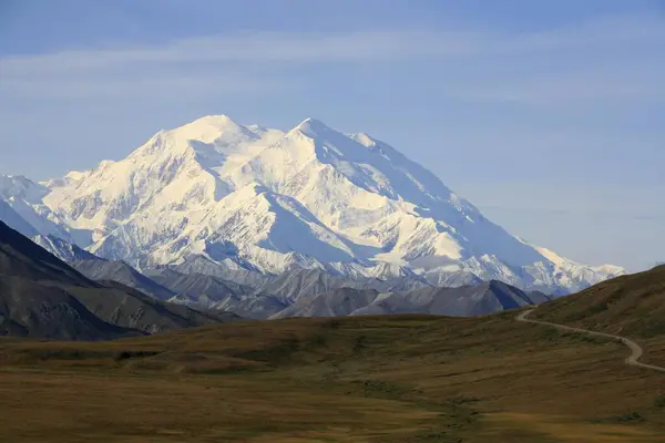 Mount Mckinley Montaña Más Alta Norteamérica Alaska Estados Unidos Norteamérica — Foto de Stock
