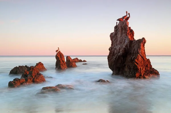 美国加利福尼亚州马里布El Matador海滩 — 图库照片