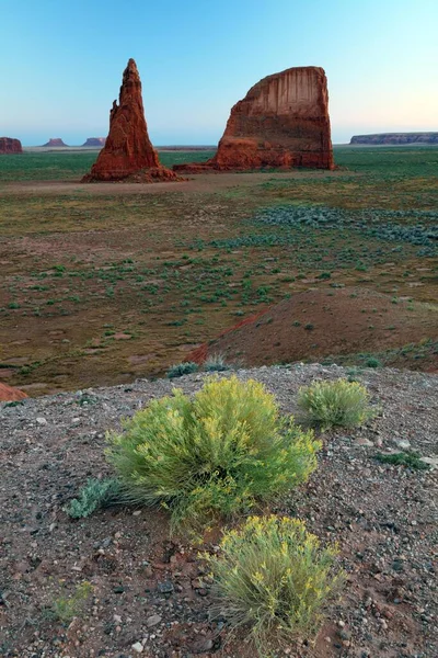 Tanzende Felsen Rock Point Navajo Reservat Arizona Usa North America — Stock Photo, Image
