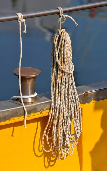Эмилия Романья Адриатическое Море Италии Червия Боллард Гавани — стоковое фото