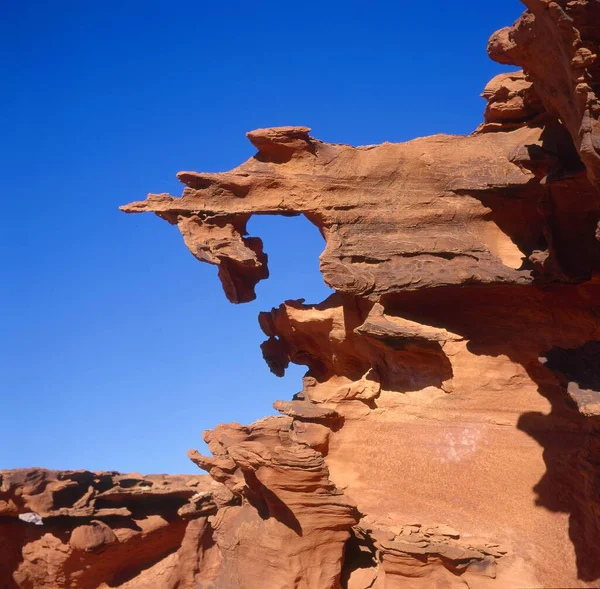 リトルフィンランド 砂岩形成 ラスベガスの東 ネバダ州 アメリカ 北アメリカ — ストック写真