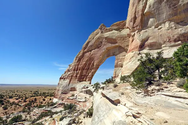 White Mesa Arch Navajo Reservation Tuba City Arizona Usa Severní — Stock fotografie