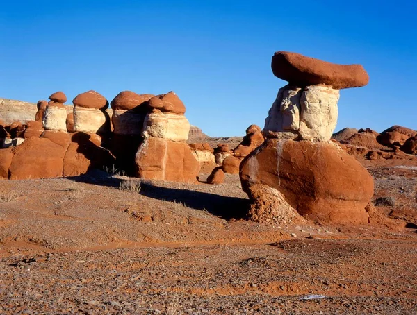 Little Egypt Sandsteinformation Bei Hanksville Utah Usa Nordamerika — Stockfoto
