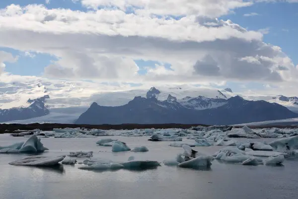 Lagoa Glaciar Joekulsarlon Islândia — Fotografia de Stock
