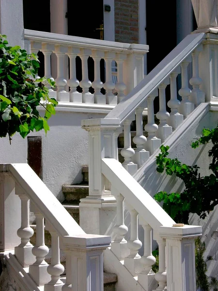 Railing Staircase Rimini — стоковое фото