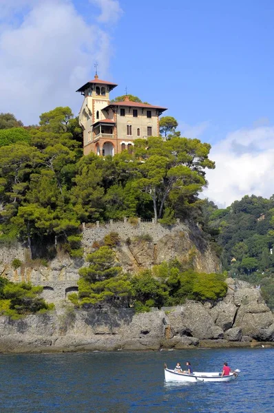 Włochy Włochy Liguria Riviera Levante Portofino Europa — Zdjęcie stockowe
