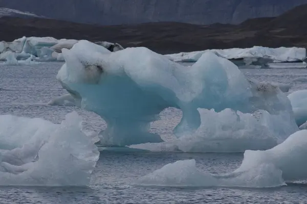 Льодовикова Лагуна Joekulsarlon Ісландії — стокове фото