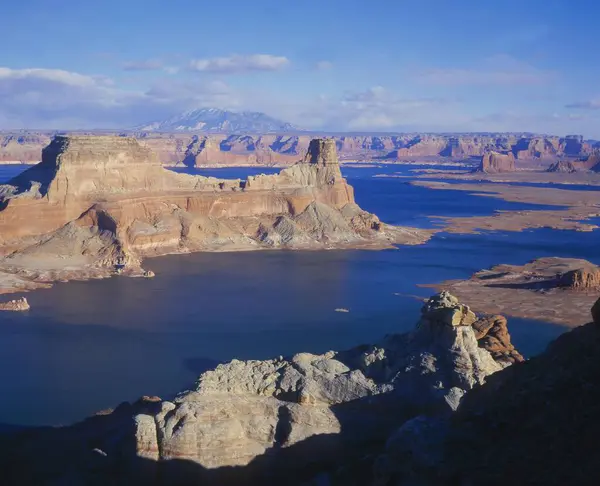Navajo Mountains Gungsight Butte Lake Powell Perto Page Utah Eua — Fotografia de Stock
