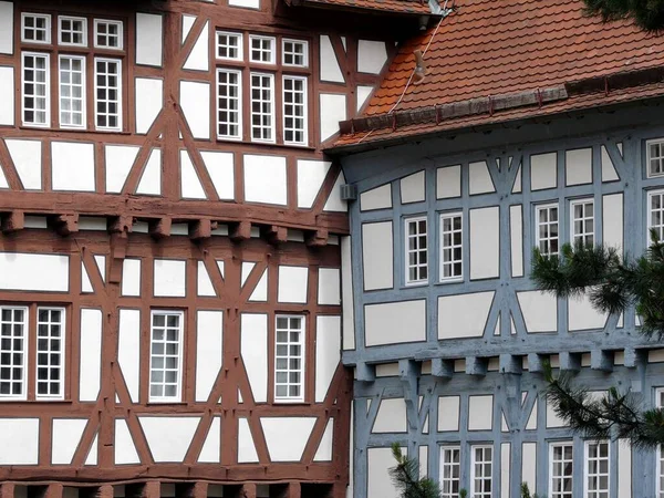 Bad Wimpfen Baden Wrttemberg Germany Half Timbered House City Centre — Stock Photo, Image