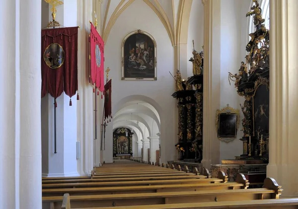 奥地利 Mondsee Basilica Parish Church Michael Europe — 图库照片