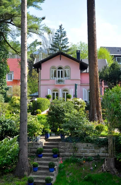 Northern Black Forest Baden Baden Lichtentalerallee Villa Der Oos — Stock Photo, Image