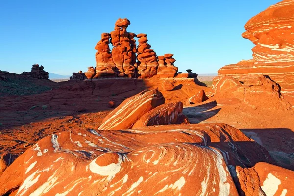 Adeii Eechii Cliffs Navajo Reservation Cameron Arizona Usa Severní Amerika — Stock fotografie
