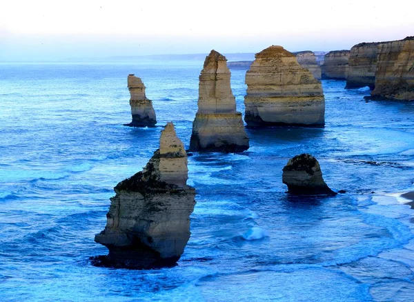 Apoštolů Fort Cambell Rock Formace Austrálie Oceánie — Stock fotografie