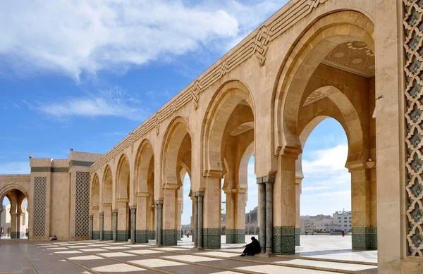 Casablanca City Centre Mosque City Centre Hassan Mosque — Stock Photo, Image