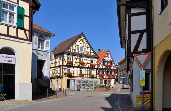 Nordschwarzwald Gernsbach Altstadt — Stockfoto