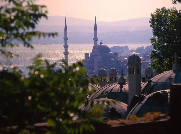 Вид Стамбул Турция — стоковое фото