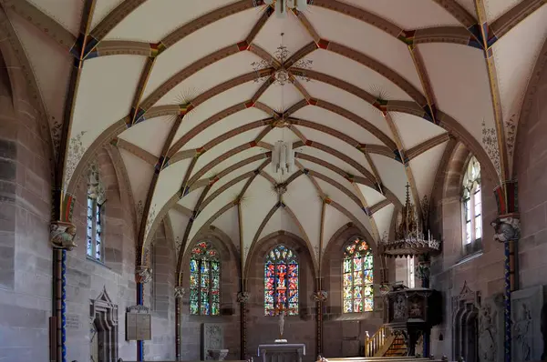 Baden Wrtemberg Norte Floresta Negra Mosteiro Hirsau Lady Chapel Dentro — Fotografia de Stock
