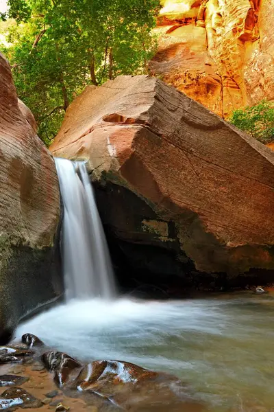 Kanarra Creek Kanarraville Utah Förenta Staterna Nordamerika — Stockfoto