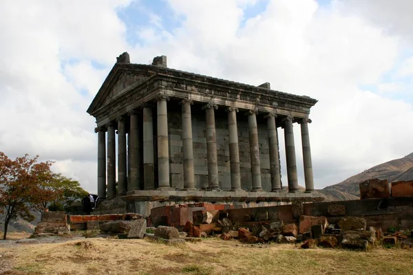 Храм Гарні Побудований Королем Трдетом Недалеко Від Єревану Вірменії Азії — стокове фото