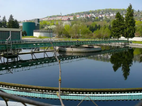 Sewage Treatment Plant Pforzheim — Stock Photo, Image