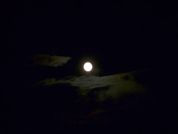 Pełnia Księżyca Nocy — Zdjęcie stockowe