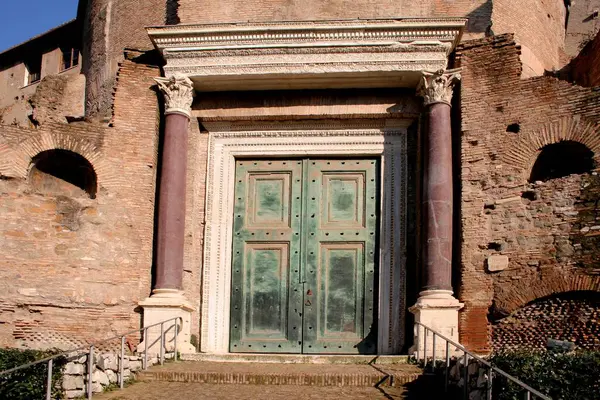 Римский Форум Руины Романо Рим Рим Италия Италия Европа — стоковое фото