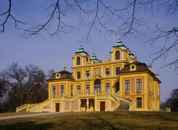 Sede Caza Palacio Recreo Residencia Castillo Ludwigsburg Baden Wrttemberg Alemania — Foto de Stock