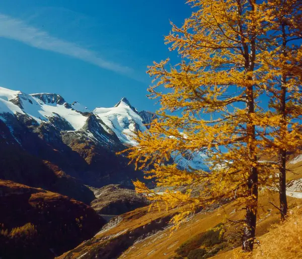 Groklockner Autumn Landscape Austria Europe — Stock Photo, Image