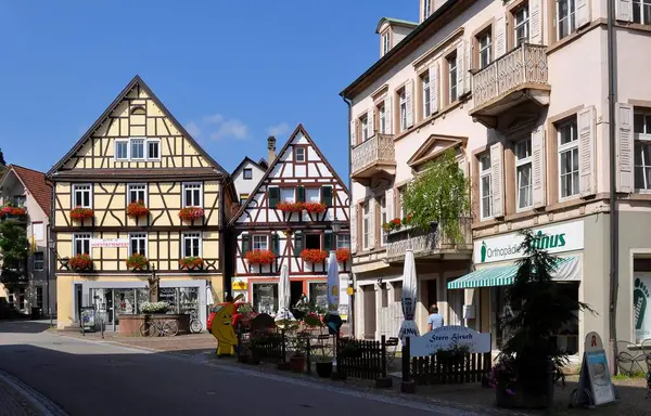 Nordschwarzwald Gernsbach Altstadt — Stockfoto