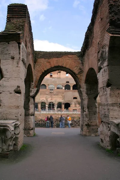 Colosseum Colosseo Ρώμη Roma Ιταλία Ιταλία — Φωτογραφία Αρχείου