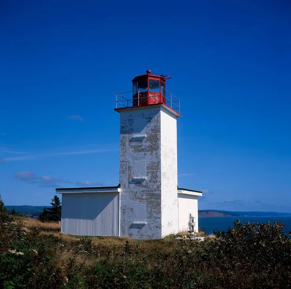 Quaco Head Light 1855 West Quaco Nuovo Brunswick Kanada — Foto Stock
