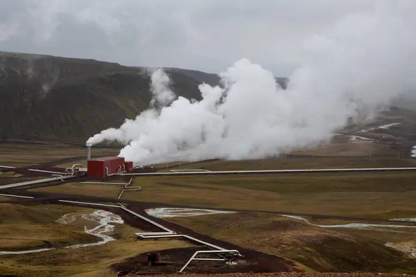 Namaskard Geothermal Area Iceland — Stock Photo, Image
