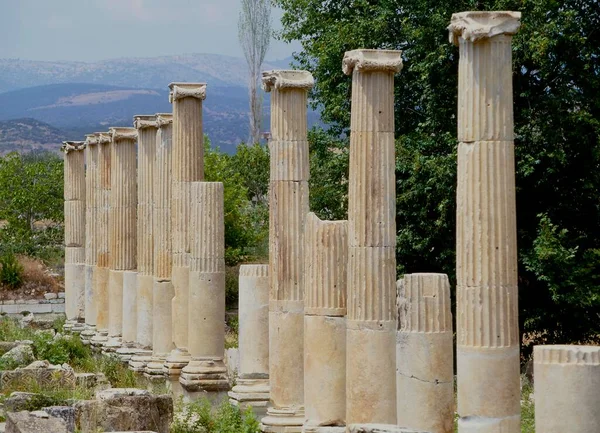 土耳其Aphrodisias的废墟 — 图库照片