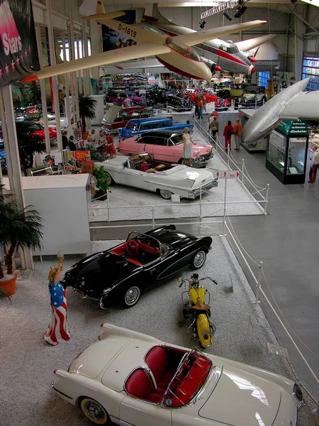자동차 박물관 Sinsheim 클래식 자동차 — 스톡 사진