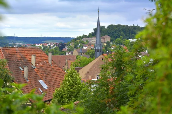 Maulbronn Panorama Mit Kloster — Stockfoto