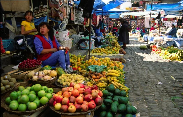 Perú América Del Sur Vista Calle — Foto de Stock